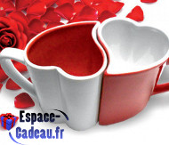 Deux tasses coeurs