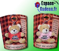 Porte-clés peluche ourson [Nounou]