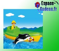 Playmobil Bateau - Pêcheur - Dauphin