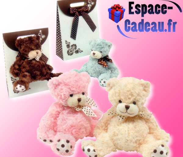 Peluche ours douceur