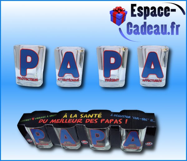 Verres shooters "PAPA"