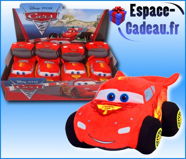 Disney Cars - CARS - Peluche Flash Mc Queen 20 cm - 5873578 - Héros et  personnages - Rue du Commerce