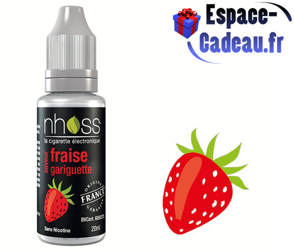 Liquide Nhoss Fraise Gariguette