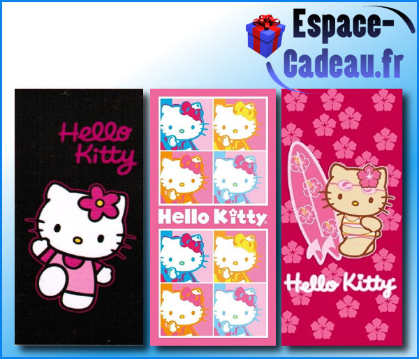 Drap de bain Hello Kitty