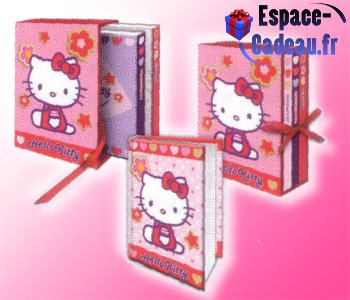 Trio mini livres Hello Kitty