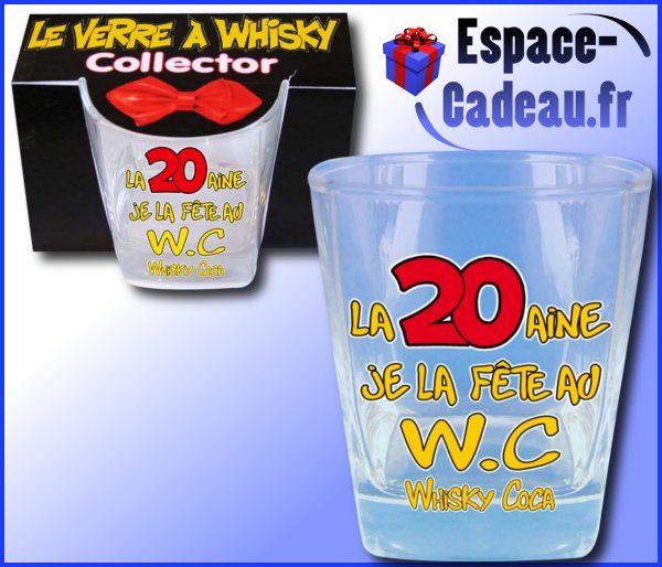 Verre à Whisky - 20 ans