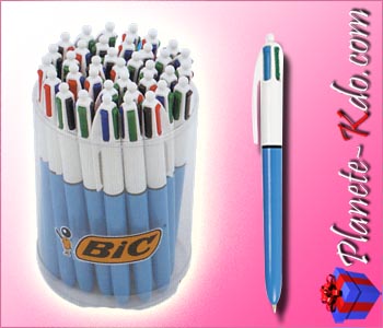 Stylo Bic 4 couleurs