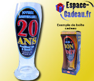 Méga verre à bière - 20 ans