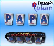 Verres shooters "PAPA"