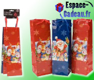 Set de 3 sacs cadeaux spécial bouteille